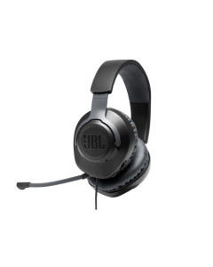 אוזניות JBL QUANTUM 100 3.5 ON-EAR + מיק שחור