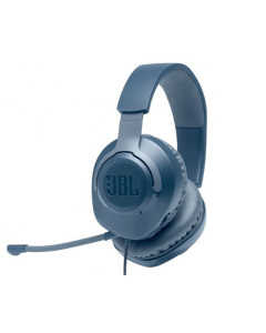 אוזניות JBL QUANTUM 100 3.5 ON-EAR + מיק כחול