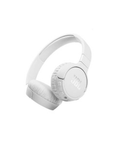 אוזניות אלחוטיות  ON EAR עם מסנן רעשים לבן JBL TUNE 660BTNC