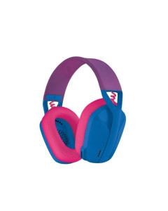 אוזניות גיימינג אלחוטיות LOGITECH G435 LightSpeed blue