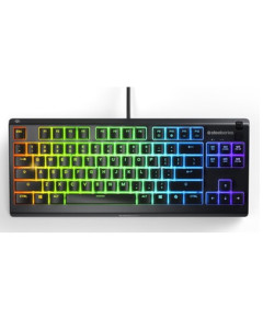 מקלדת גיימרים STEELSERIES TKL Apex 3 US LED