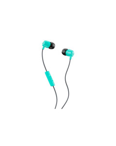 אוזניות חוטיות SKULLCANDY SKD WIRED JIB W/MIC 3.5 IN-EAR שחור/טורקיז