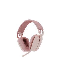 אוזניות אלחוטיות  Logitech ZONE VIBE 100-ROSE