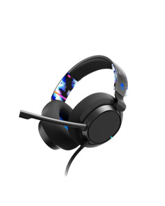 אוזניות גיימינג חוטיות SkullCandy SLYR PRO PLAYSTATION GAMING WIRED OVER EAR Black/blue