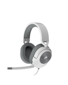 אוזניות גיימינג 3.5 CORSAIR HS55 לבן