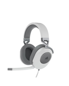 אוזניה גיימינג לבן 3.5/CORSAIR HS65 USB  7.1
