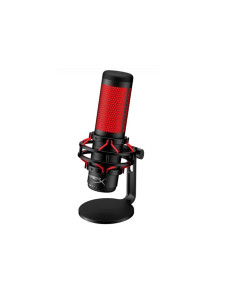 מיקרופון HyperX QuadCast USB שחור/אדום