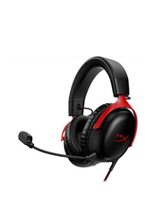 אוזניות גיימינג HyperX Cloud III שחור/אדום