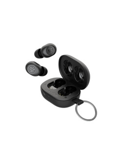 אוזניות אלחוטיות JBuds mini TWS קומפקטיות מעוצבות שחור JLAB