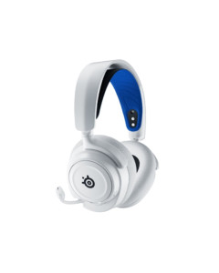 אוזניות גיימרים Arctis Nova 7P לבן לSTEELSERIES Play Station