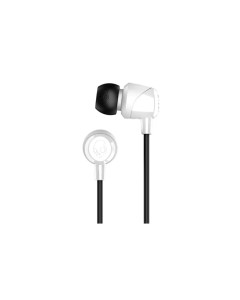 אוזניות חוטיות JIB IN EAR W/MIC שחור/לבן SkullCandy