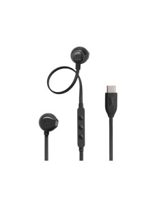 אוזניות IN EAR שחור JBL TUNE T305C TYPE C