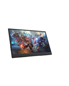 מסך נייד 1920*1080IPS 15.6 שחור כולל נרתיק עור BMY