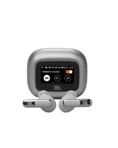 אוזניות אלחוטיות עם מסנן רעשים JBL LIVE BEAM3 TWS כסוף