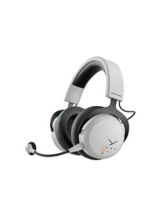 אוזניות GAMING אלחוטיות closed backcardioid microphone leatherette earpads אפור Beyerdynamic