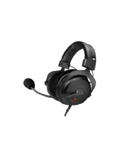 אוזניות GAMING חוטיות closed back cardioid microphone velour earpads שחור Beyerdynamic