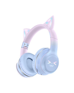 אוזניות קשת אלחוטיות ENERGY Junior EG300 BT Purple-Pink