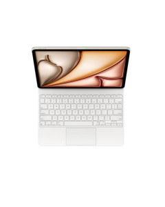 מקלדת לטאבלט Magic Keyboard for iPad Air 13- (M3) - Hebrew - White