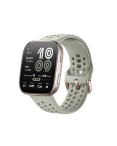 שעון חכם BIP 6 עמיד למים מסך AMOLED אפור אבן AMAZFIT