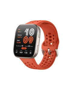 שעון חכם BIP 6 עמיד למים מסך AMOLED אדום AMAZFIT