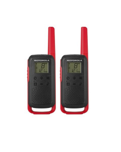 זוג מכשירי ווקי טוקי 16 ערוצים Motorola T62 8km אדום