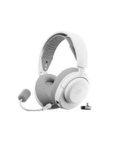 אוזניות גיימרים אלחוטית Arctis Nova 3PW לבן STEELSERIES