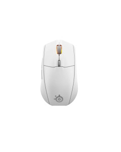 עכבר אלחוטי עיצוב ארגונומי קל משקל Rival 3 Gen 2 לבן STEELSERIES