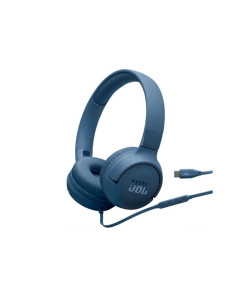 אוזניות קשת  TYPE C  JBL TUNE T520 כחול