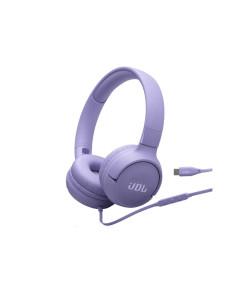 אוזניות קשת  TYPE C  JBL TUNE T520 סגול