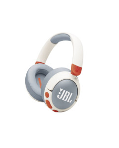 אוזניות קשת אלחוטיות לילדים + סינון רעשים JBL JR 470NC לבן