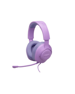 אוזניות חוטיות עם מיקרופון  JBL QUANTUM 100M2 סגול