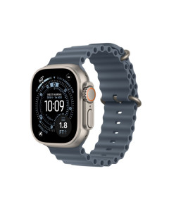 שעון Apple Watch Ultra 3  GPS +Cellular  49mm Natural Titanium Case with Anchor Blue Ocean Band