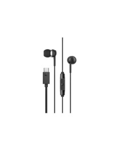 אוזניות חוטיות שחור USB-C In Ear מיק Sennheiser CX 80U