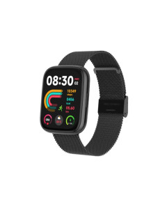 שעון חכם מלבני טעינה אלחוטית S4 שחור Fitpro