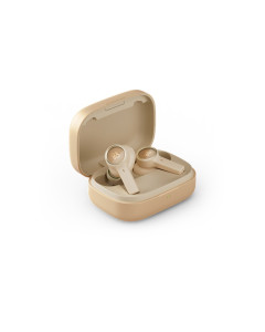 אוזניות אלחוטיות צבע זהב דגם B&O Beoplay EX Black Gold Tone