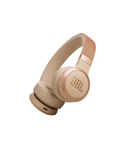 אוזניות קשת אלחוטיות JBL LIVE 670NC בז'