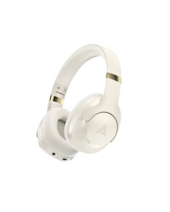 אוזניות קשת עם סנן רעשים אקטיבי לבןACEFAST H4 ANC wireless headset