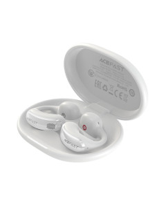 אוזניות אלחוטיות FA006 ACECLIP Pro wireless earbuds לבן ACEFAST