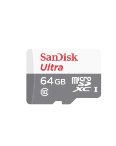 כרטיס זיכרון SanDisk Ultra microSDXC 64GB 100MB/s Class 10 UHS-I