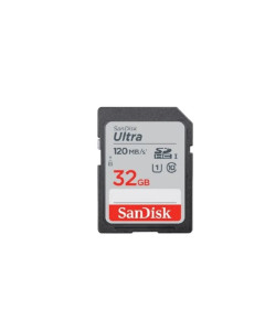 כרטיס זיכרון SanDisk Ultra 32GB SDHC 120MB/s