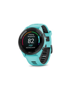 שעון ספורט חכם GARMIN Forerunner 265 Music,WiFi,GPS,EU/PAC,Aqua/Black