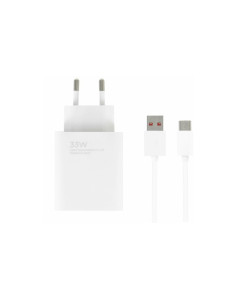 ראש מטען + כבל Xiaomi 33W Charging Combo (Type-A) EU