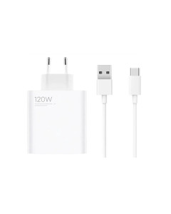 ראש מטען + כבל Xiaomi 120W Charging Combo (Type-A) EU