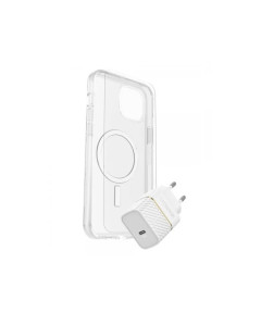 קיט אביזרים KIT OtteriPhone 15 Plus(30w&Sym.Clear MagSafe&PremiumGlass)