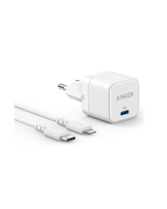 מטען קיר + כבל 0.9 מטר Anker MFI CABLE+PowerPort III Cube 2