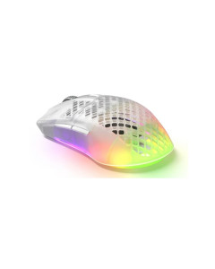 עכבר לגיימרים STEELSERIES Aerox 3 Wireless Ghost Edition