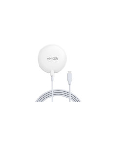 משטח טעינה Anker PowerWave Magnetic Pad לבן
