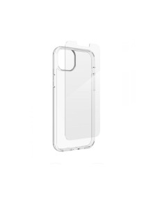 באנדל מגן מסך וכיסוי DEFENCE ל iPhone 15 Pro Max שקוף
