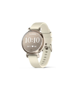 שעון חכם GARMIN Lily 2 Cream Gold Case with Coconut Silicone Band