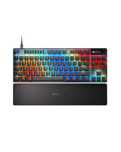 מקלדת גיימינג מכאנית מקצועית Apex Pro Gen 3 TKL שחור STEELSERIES